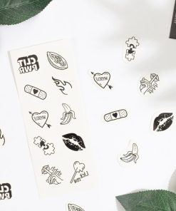 Alternative view of SECRET PLAY - SET OF 10 CANDY COLLECTION TEMPORARY TATTOOS