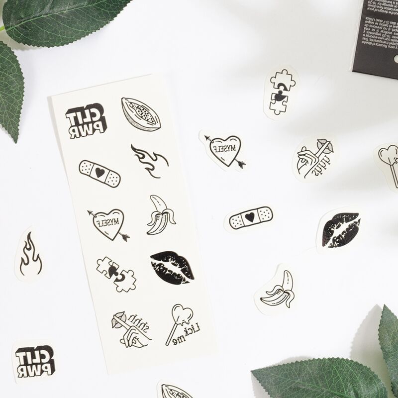 SECRET PLAY - SET OF 10 CANDY COLLECTION TEMPORARY TATTOOS - slika 2