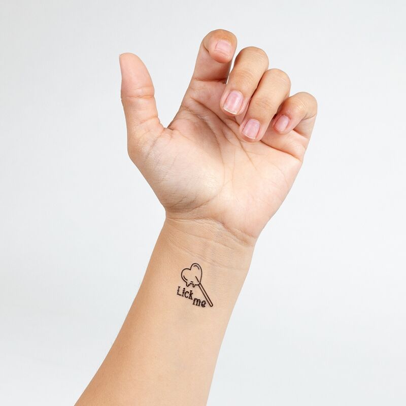 SECRET PLAY - SET OF 10 CANDY COLLECTION TEMPORARY TATTOOS - slika 3
