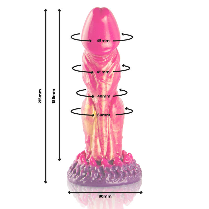 EPIC - CERBERUS DILDO MYTHOLOGICAL FIRE - slika 3