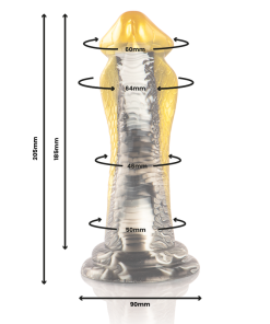EPIC - DRAKON DILDO YELLOW COBRA - slika 3