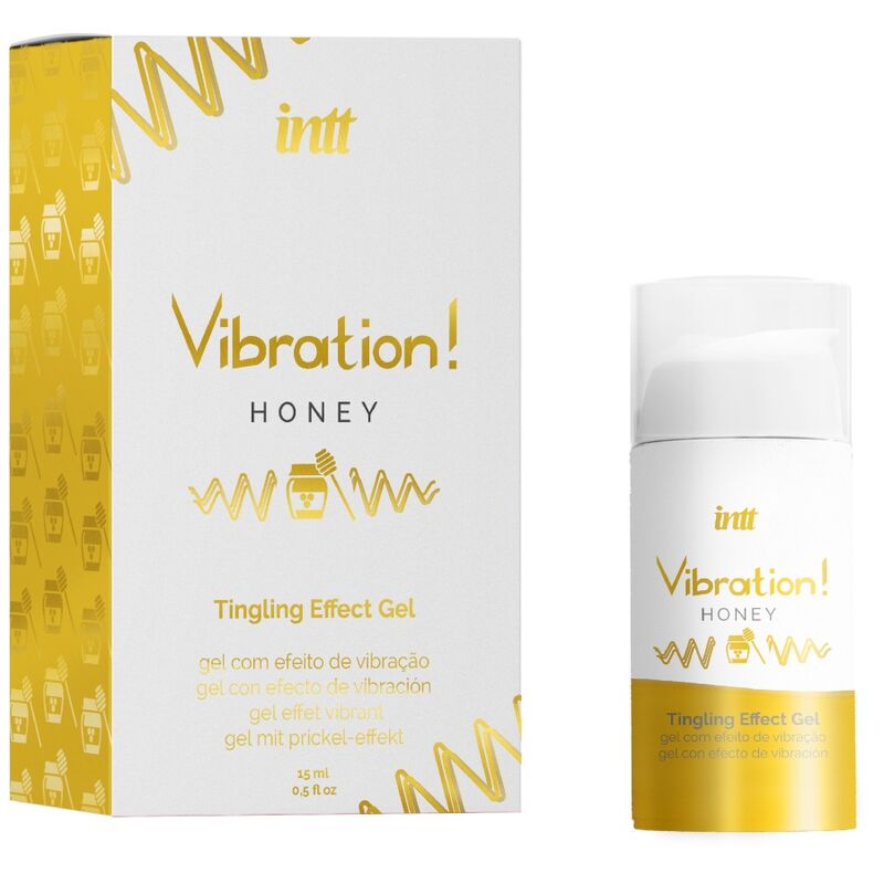INTT - POWERFUL INTIMATE STIMULANT HONEY LIQUID VIBRATOR GEL 15 ML - slika 2