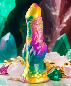EPIC - IRIS DILDO WITH RAINBOW TESTICLES OF PLEASURE - slika 2