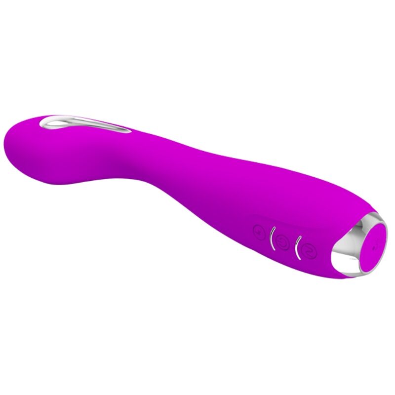 PRETTY LOVE - HECTOR RECHARGEABLE ELECTROSHOCK VIBRATOR WATERPROOF PURPLE - slika 3