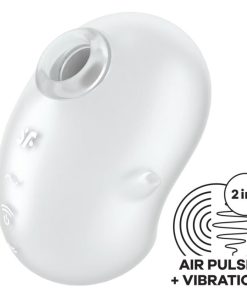 Alternative view of SATISFYER - CUTIE GHOST LAY-ON VIBRATOR WHITE