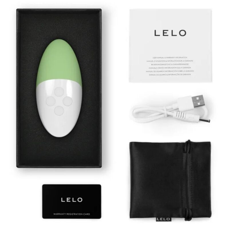 LELO - SIRI 3 CLITORIS MASSAGER PISTACHIO CREAM - slika 3