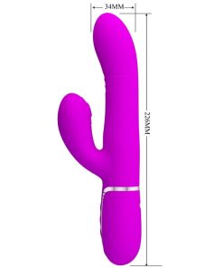 PRETTY LOVE - MULTIFUNCTION G-SPOT VIBRATOR FUCHSIA - slika 2