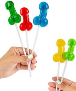 Alternative view of SECRETPLAY - DISPLAY ASSORTMENT PENIS LOLLIPOPS WITH ALCOHOL 40 UNITS