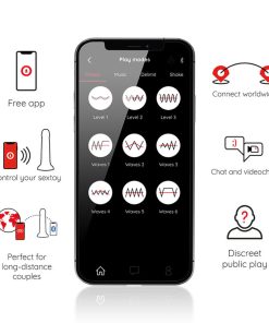 Alternative view of ONINDER - LARGE BOGOTÁ VIBRATOR DILDO 9 SPEEDS NATURAL 22 CM -O- 4.5 CM - FREE APP