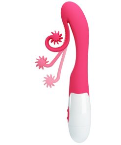 ROMANCE - PINK VIBRATOR AND STIMULATOR 30 SPEEDS