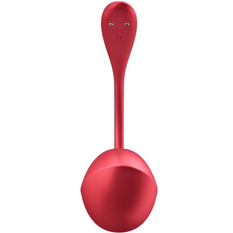 SATISFYER - SHINY PETAL G POINT REMOTE CONTROL STIMULATOR RED FREE APP - slika 3