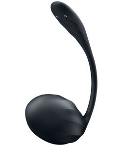 Alternative view of SATISFYER - RIBBED PETAL G POINT STIMULATOR REMOTE CONTROL BLACK FREE APP