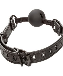 CALEXOTICS - NOCTURNAL BALL GAG SILICONE BLACK - slika 3