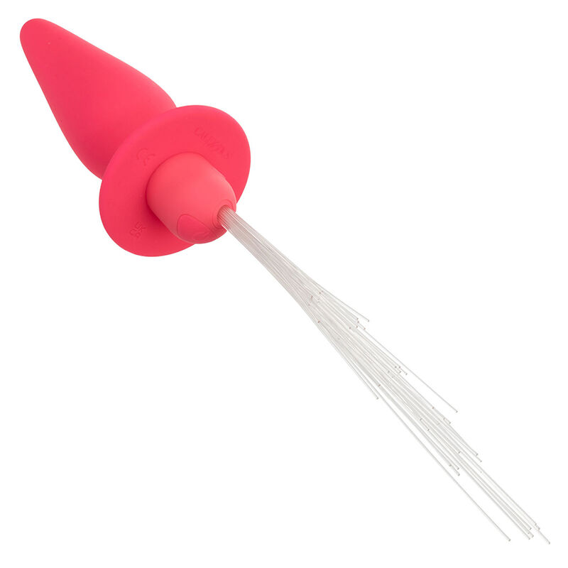 CALEXOTICS - SOUTHERN LIGHTS LIGHT UP ANAL PLUG 10 VIBRATIONS SILICONE PINK - slika 3