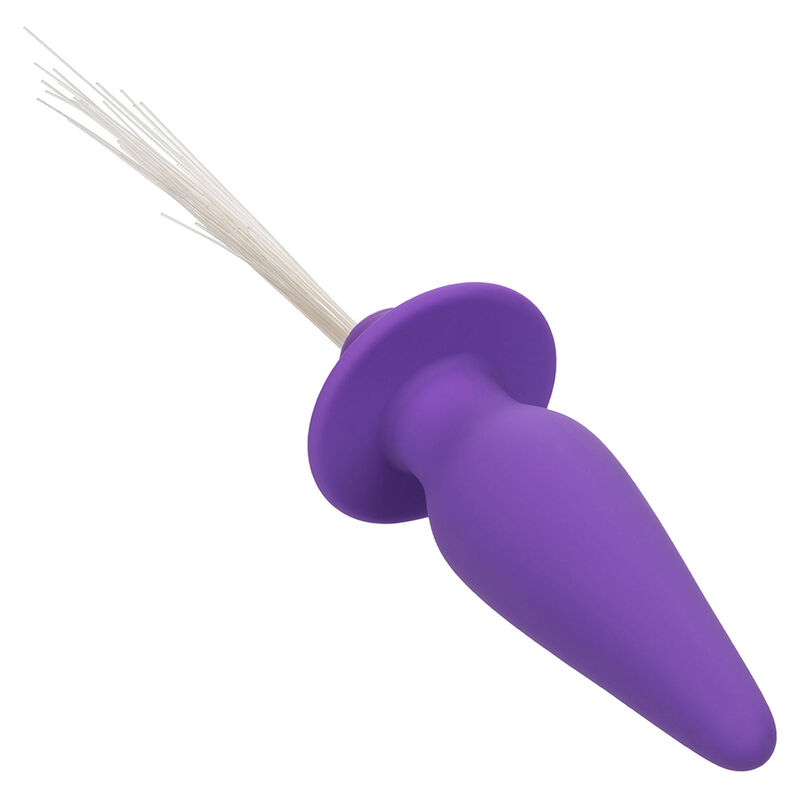 CALEXOTICS - SOUTHERN LIGHTS LIGHT UP ANAL PLUG 10 VIBRATIONS SILICONE PURPLE - slika 3