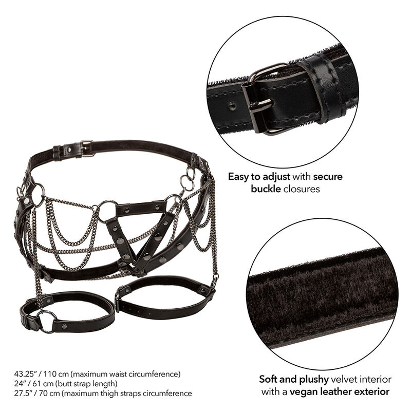 CALEXOTICS - EUPHORIA MULTICHAIN THIGH HARNESS PREMIUM - slika 3