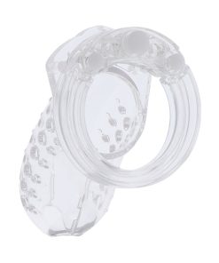 Alternative view of HIDDEN DESIRE - EXTREME CHASTITY COCK CAGE ACRYLIC ADJUSTABLE CLEAR