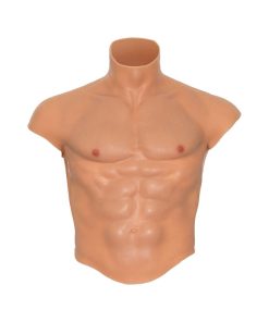 Alternative view of HIDDEN DESIRE - ALTER EGO SILICONE MALE TORSO SHIRT WITH ABS FLESH