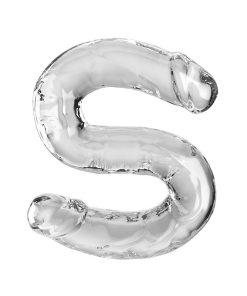 Alternative view of KING COCK - DOUBLE TROUBLE DOUBLE DILDO 46 CM CLEAR