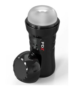 PDX EXTREME - SLIDE  GLIDE SELF-LUBRICATING MASTURBATOR CLEAR