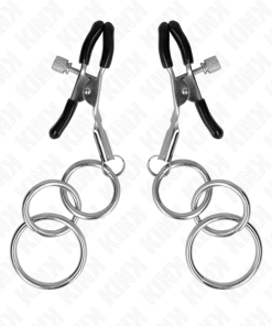 Alternative view of KINK - 3 O-RING NIPPLE CLAMP 6 CM