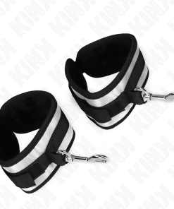 KINK - NEOPRENE WRIST CUFFS GREY 23 X 5 CM - slika 3