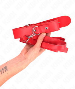 KINK - NECKLACE WITH BELT 116 CM ROJO STRAP ADJUSTABLE 32-50 CM X 8 CM - slika 3