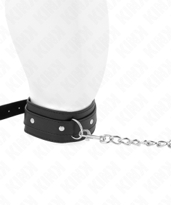 KINK - NECKLACE WITH LEASH 65 CM 1 RING ADJUSTABLE 38-49 CM X 5 CM - slika 3