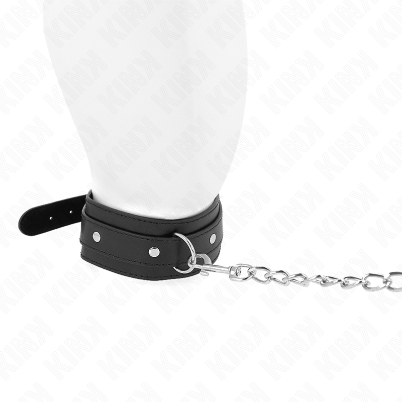 KINK - NECKLACE WITH LEASH 65 CM 1 RING ADJUSTABLE 38-49 CM X 5 CM - slika 3