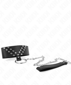 KINK - NECKLACE WITH BELT 65 CM WITH V RIVET ADJUSTABLE 36-43 CM X 5 CM - slika 3