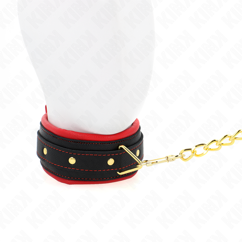 KINK - COLLAR WITH PLAIN FABRIC LEASH ADJUSTABLE 33-48 CM X 5.7 CM - slika 3