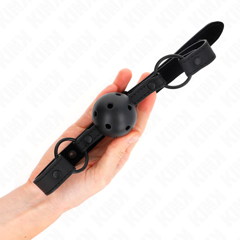 KINK - NEOPRENE BALL 4.5 CM GAG 63.5 X 2 CM ADJUSTABLE 41 X 59 CM - slika 3