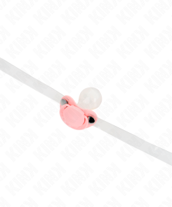 KINK - PINK PACIFIER SHAPED GAG 5.5 x 4 CM ADJUSTABLE 43-60 CM - slika 2