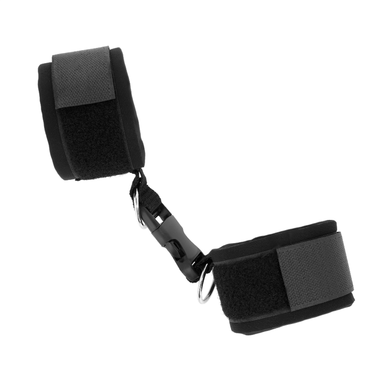 KINK - NEOPRENE HOOKLOOP FASTENER WRIST RESTRAINTS BLACK ADJUSTABLE 22-34 CM - slika 2