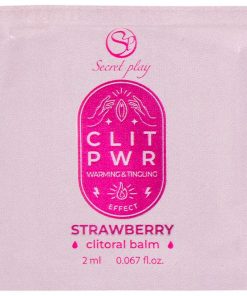 SECRETPLAY - SINGLE DOSE STRAWBERRY LUBRICANT 2 ML