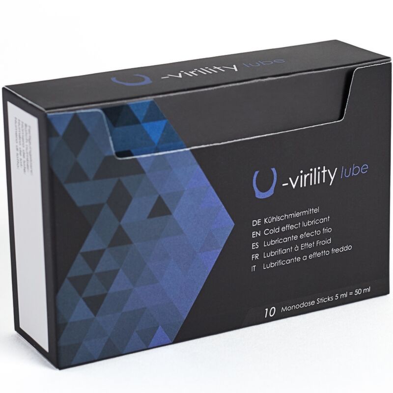 500 COSMETICS - U-VIRILITY LUBE COLD EFFECT LUBRICANT 10 X 5 ML - slika 3