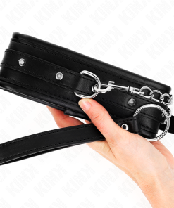 KINK - NECKLACE WITH SHINY BUCKLE STRAP 65 CM 48.5 CM X 5.3 CM - slika 3