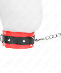 Alternative view of KINK - COLLAR WITH BELT 65 CM WITH STRAP RED 54 X 4.5 CM