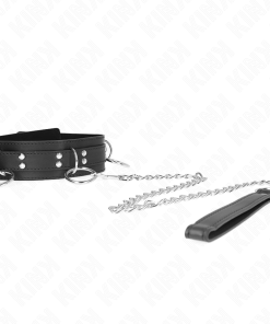 KINK - 3 RING SLAVERY NECKLACE WITH STRAP 80 CM 53 X 5 CM - slika 3