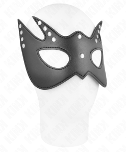 KINK - BAT MASK WITH RIVETS 23 x 15 CM - slika 3