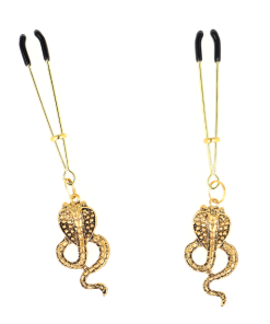 Alternative view of KINK - COBRA PENDANT NIPPLE CLAMPS 6 CM