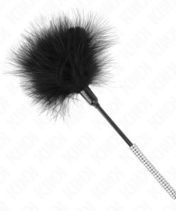 Alternative view of KINK - TICKLE FEATHERS WITH RHINESTONE HANDLE 27 CM