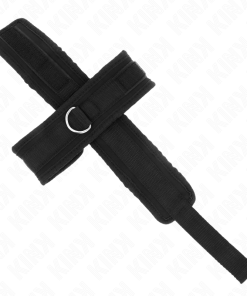 KINK - CROSS CUFFS BLACK 34 X 5.5 CM - slika 3