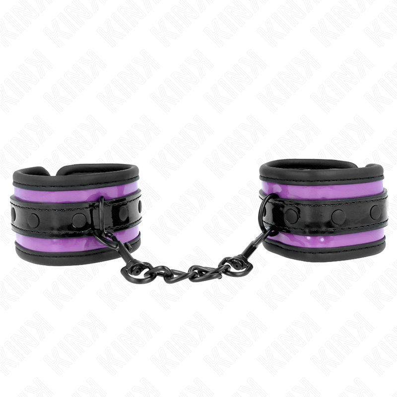KINK - NEOPRENE WRIST RESTRAINTS LIGHT PURPLE AJUSTABLE 21-28 CM X 5 CM - slika 2