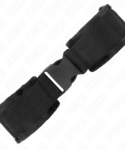 KINK - NYLON BIND HOOKLOOP WRIST RESTRAINTS RED-BLACK MODEL 1 AJDUSTABLE 25-35 CM X 6 CM - slika 3