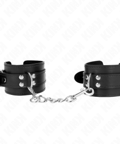 Alternative view of KINK - SIMPLE WRIST RESTRAINTS BLACK ADJUSTABLE 20-23 CM X 5.5 CM