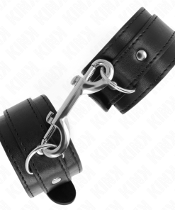 KINK - WRIST RESTRAINTS-SINGLE RIVET ROW BLACK ADJUSTABLE 17-28 CM X 5 CM - slika 3