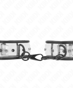 Alternative view of KINK - CLEAR WRIST CUFFS ADJUSTABLE 18-30 CM X 5.5 CM