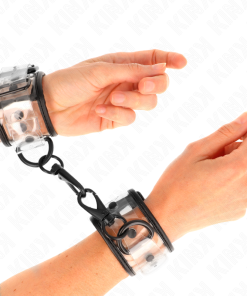 KINK - CLEAR WRIST CUFFS ADJUSTABLE 18-30 CM X 5.5 CM