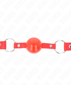 KINK - TPE BALL 4 CM GAG WITH ROJO LOCK 60 x 2 CM - slika 3